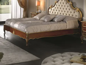 35TH ANNIVERSARY 2096 - Contemporary style wooden double bed by SCAPPINI & C - view 2